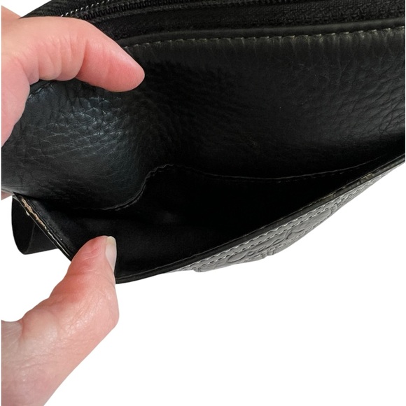 Coach Black Pebbled Leather Crossbody Bag - Picture 10 of 16